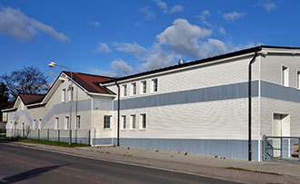 Budova firmy ve Vrchlabí